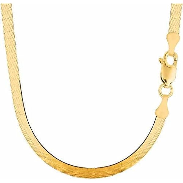 Amazon | Paradise Jewelers 10Kイエローゴールド 4.75mm シルキー